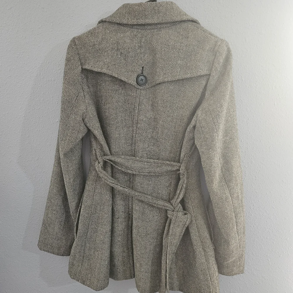 Doki Geki‎ Pea Coat Women's L Wool Blend